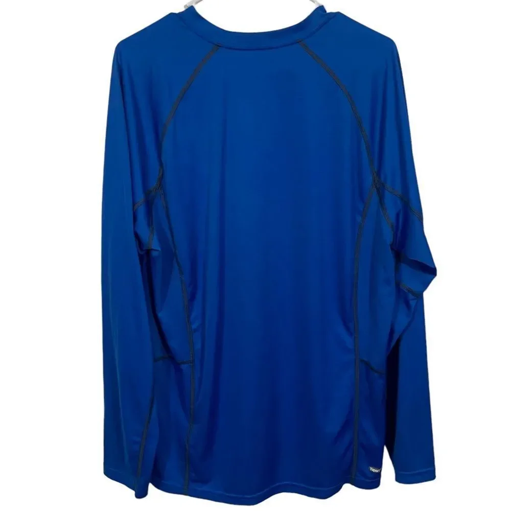 The North Face Blue Long Sleeve Athletic T-Shirt